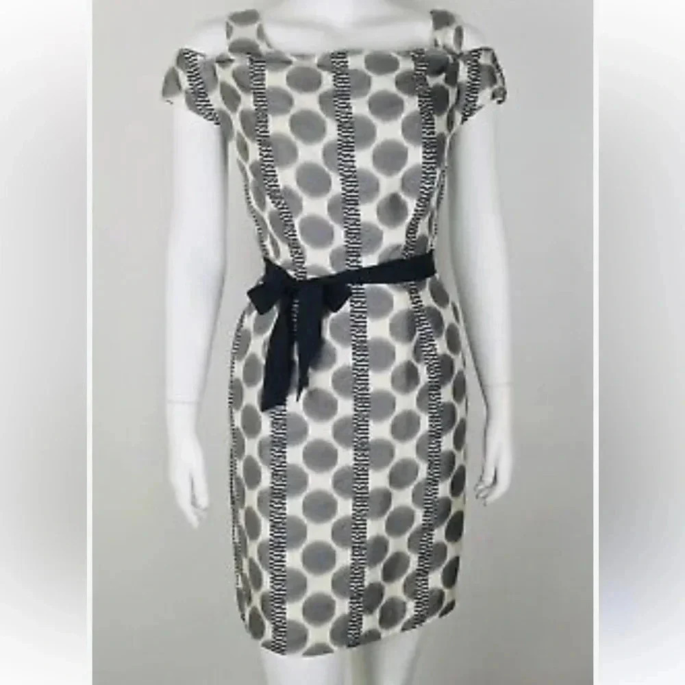 Anthropologie LEIFSDOTTIR Paso Doble Dot Dress size 10